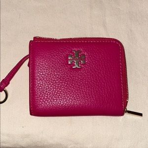 Tory Burch Mercer Half Zip Card case